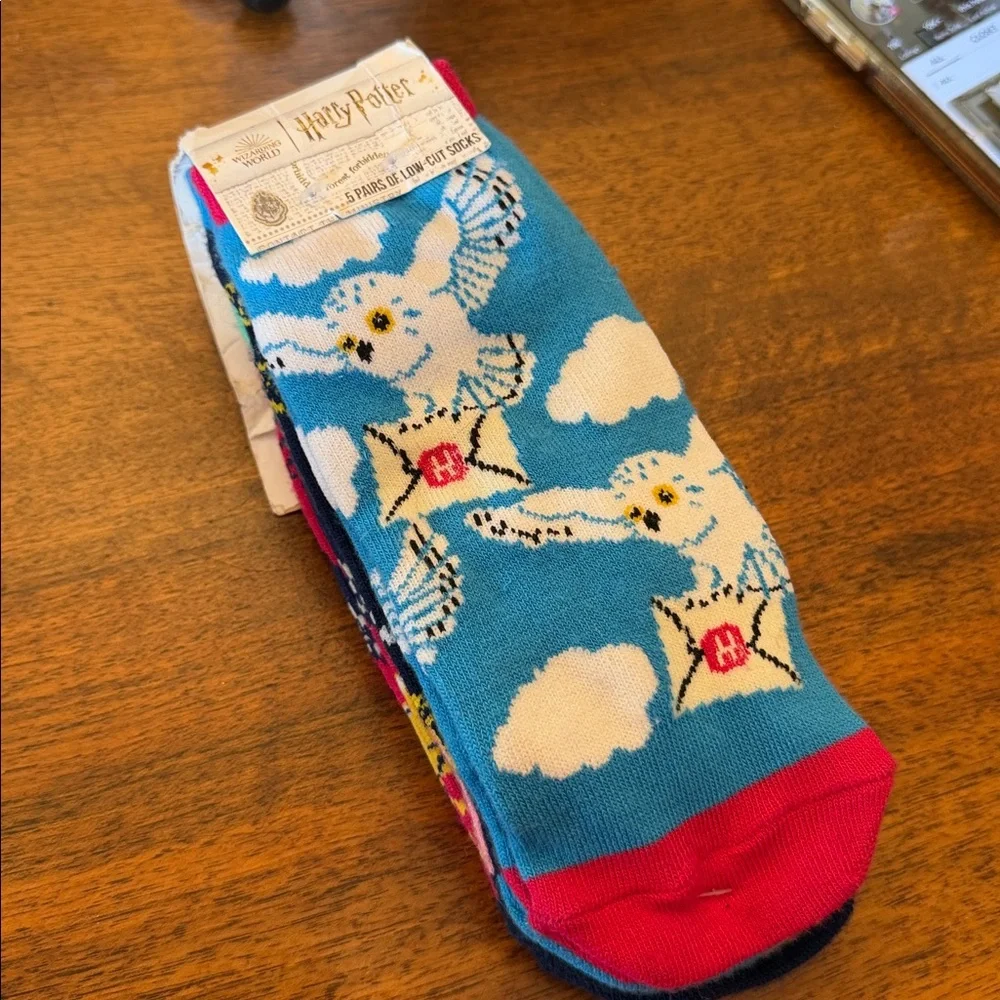 HARRY POTTER 5 Pairs Low Cut Socks
